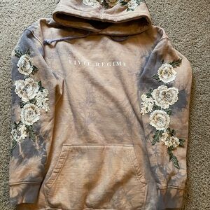 Civil regime embroidered hoodie size small